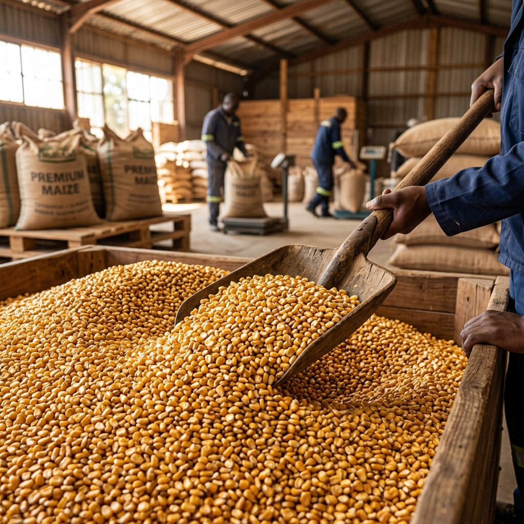 Yellow Maize Bulk Consolidation Warehouse